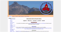 Desktop Screenshot of cen.mcsa.org.za